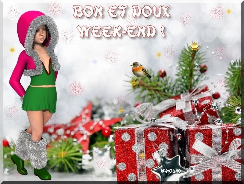 Bon weekend à vous!